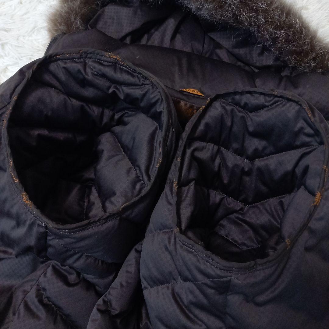 バルマン 2way 3way ダウンジャケットコート フォックスファー ○美品