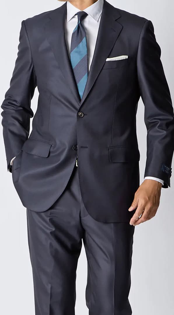 サヴィルロウ プレミアムスタンダードスーツ【DORMEUIL】BE5 新品