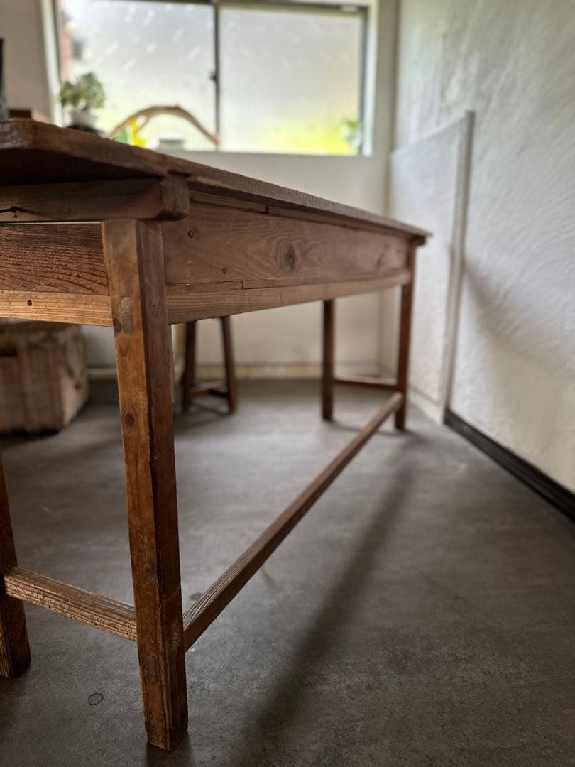 プイさま用です古道具 長机 長テーブル 文机 アンティーク - メルカリ