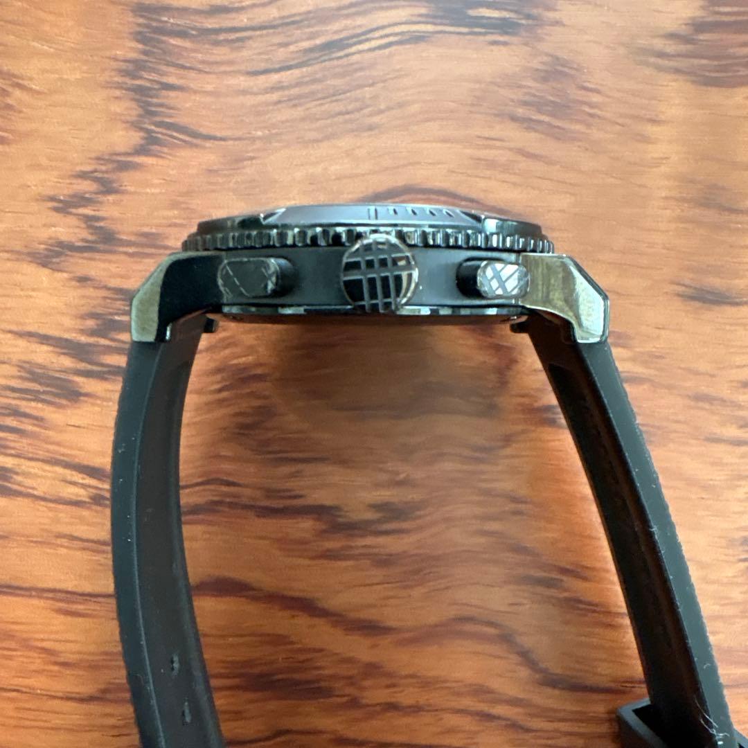 Burberry クロノグラフ 腕時計 ブラック - メルカリ