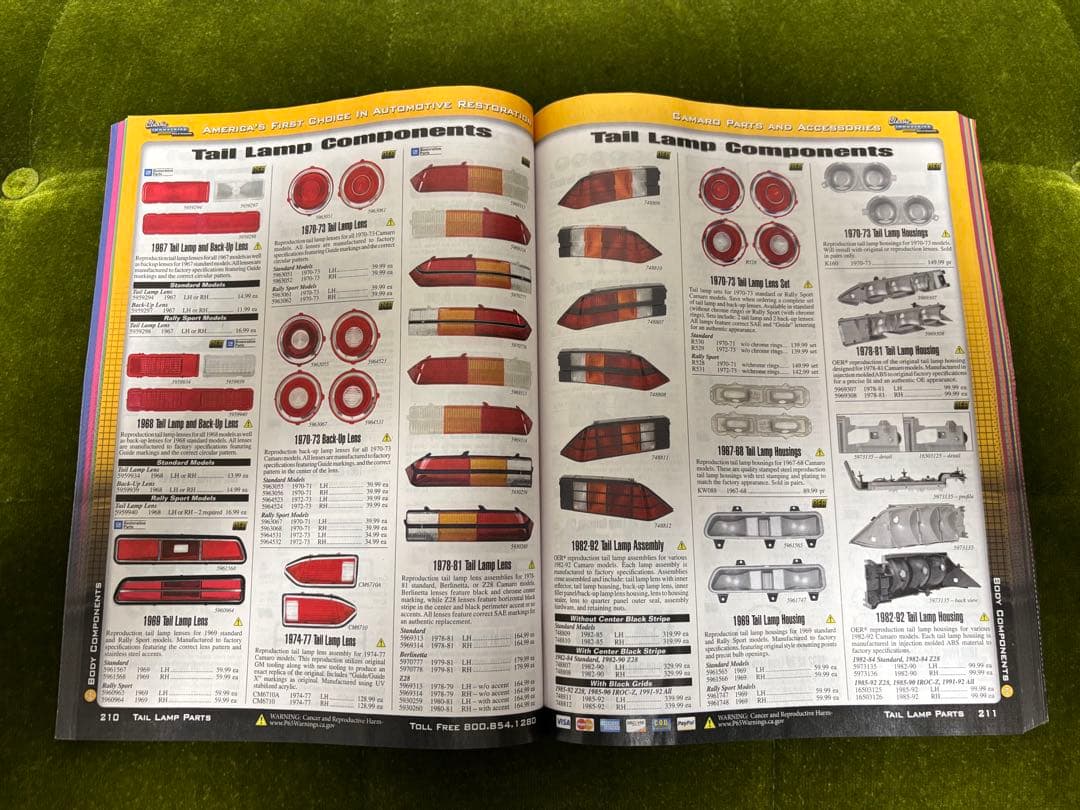 シボレー カマロ 1967-2002年 カタログ ベビカマ サメカマ z28 - メルカリ