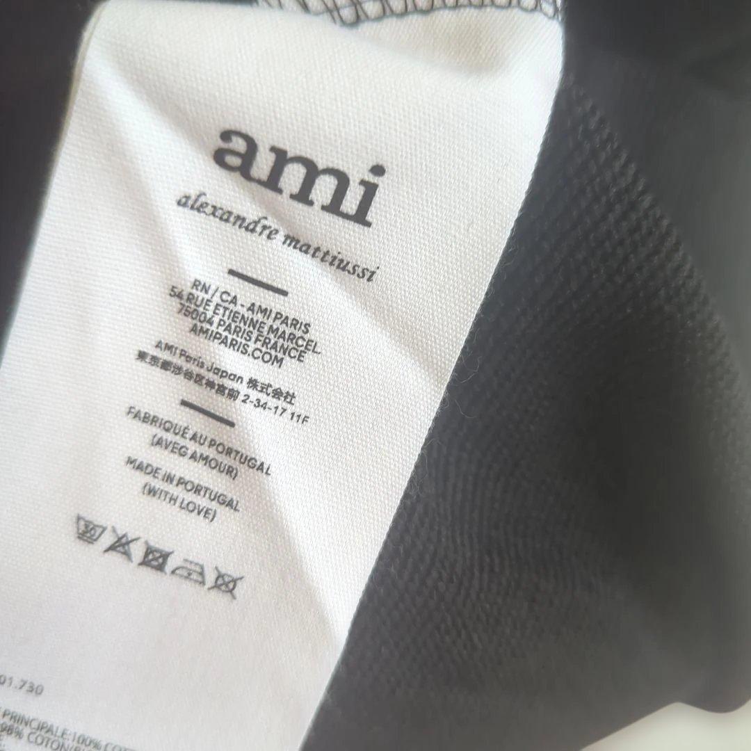 ✨新品タグ付✨ アミパリ 黒 トレーナー サイズM QR認証済 - メルカリ