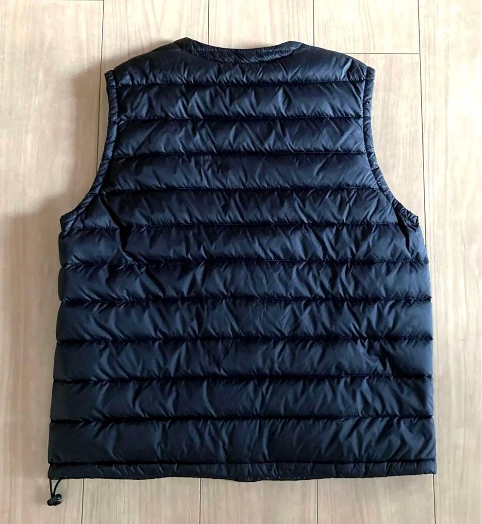 DANTON ダントン インナーダウンベスト Vネック ブラック 36 - メルカリ