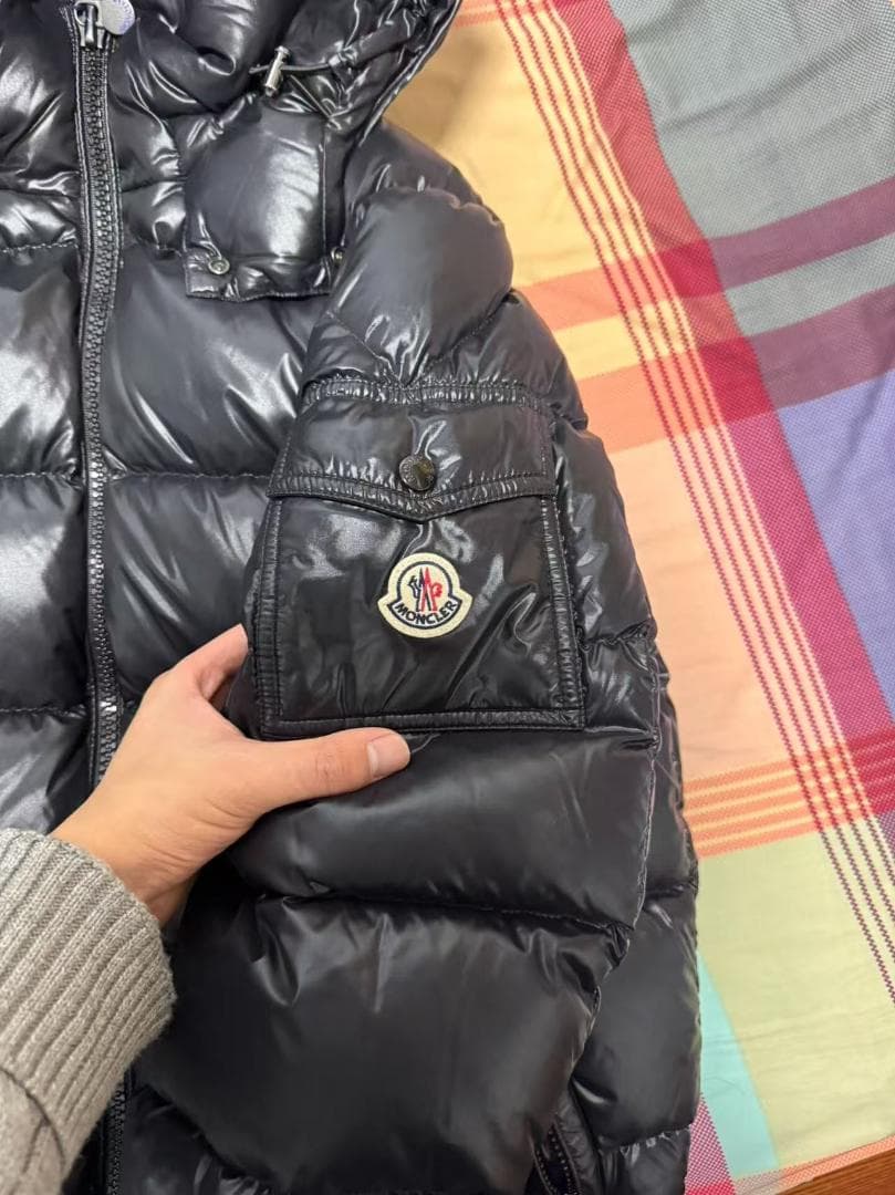 《人気》モンブラン フード付きダウンジャケット 黒