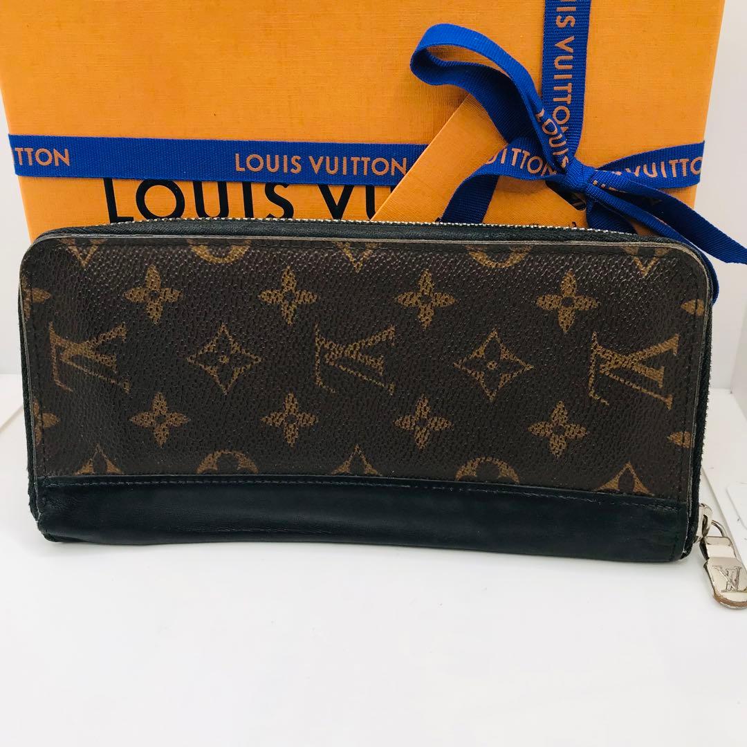 ルイヴィトン✨モノグラム マカサー ジッピーウォレット ヴェル