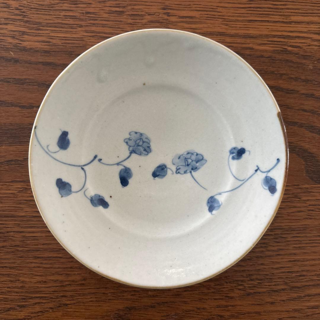 佐藤もも子 皿 青い花柄 - メルカリ