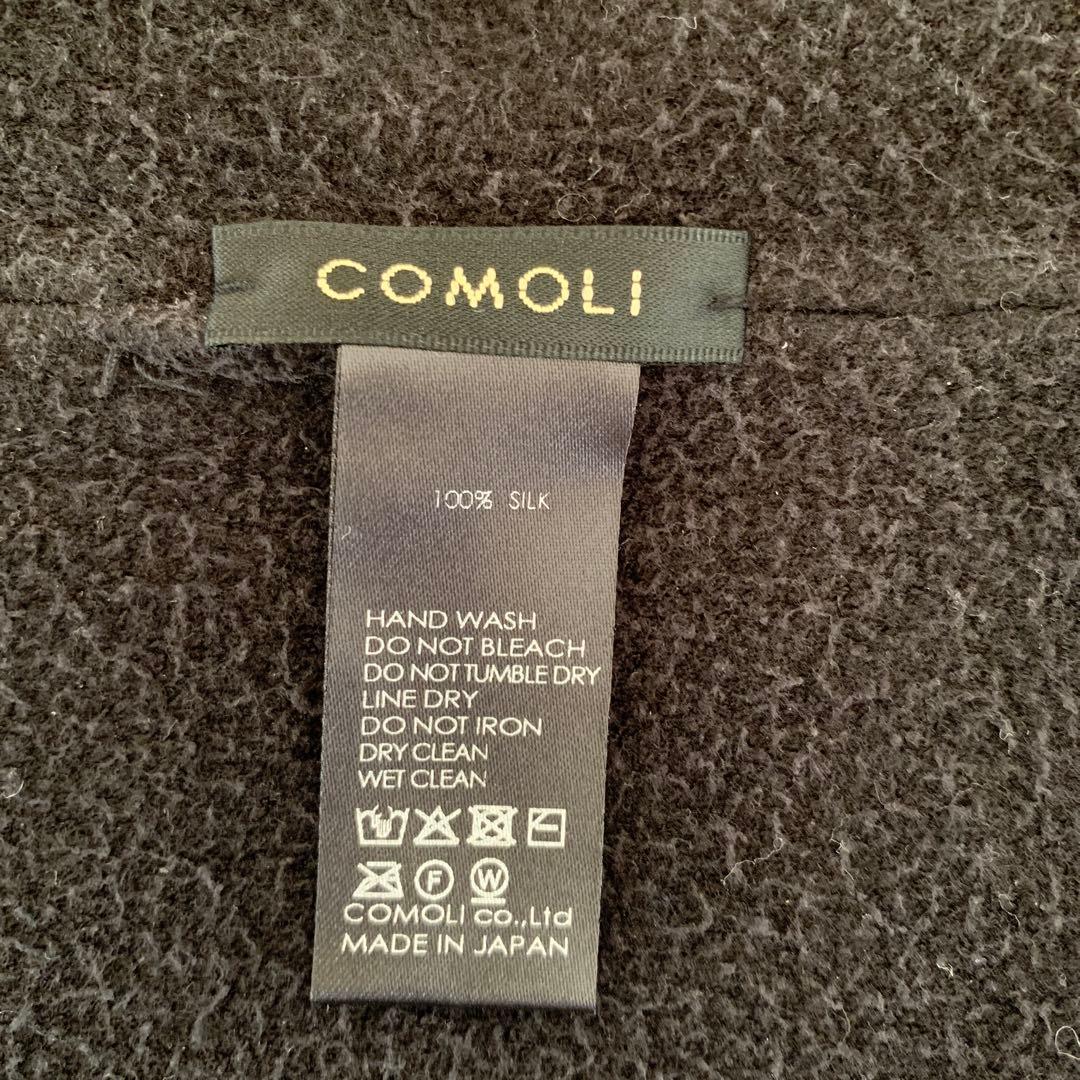 comoli 25AW コモリ シルクフリース　ネックウォーマー