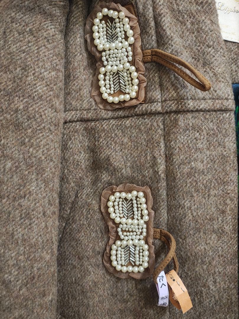 最終値下】フランシュリッペ リボンゴージャスロングダッフルコート M