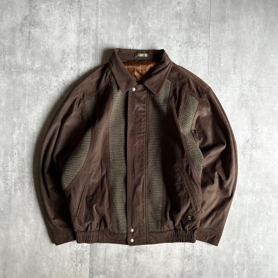 90s vintage】スイングトップ ブルゾン ベロア 短丈 太畝 古着 - メルカリ