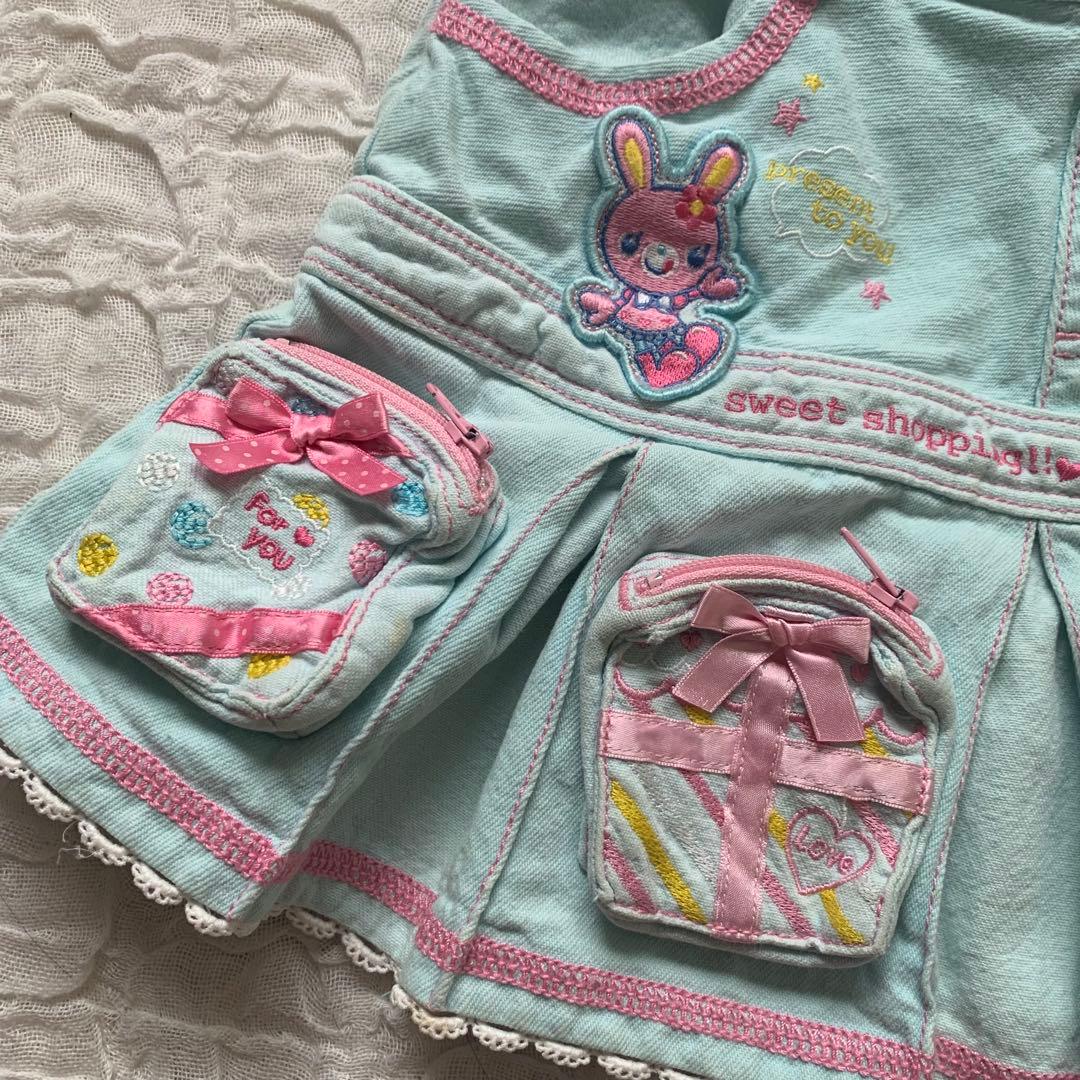 日*1様 メゾピアノ ミミポポちゃん プリーツスカート - メルカリ