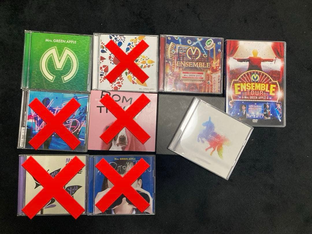 【初回限定盤】Mrs.GREEN APPLE CDまとめ売り CD＋DVD】僕のこと 初回限定盤: 中古 | Mrs．GREEN APPLE | CDの通販