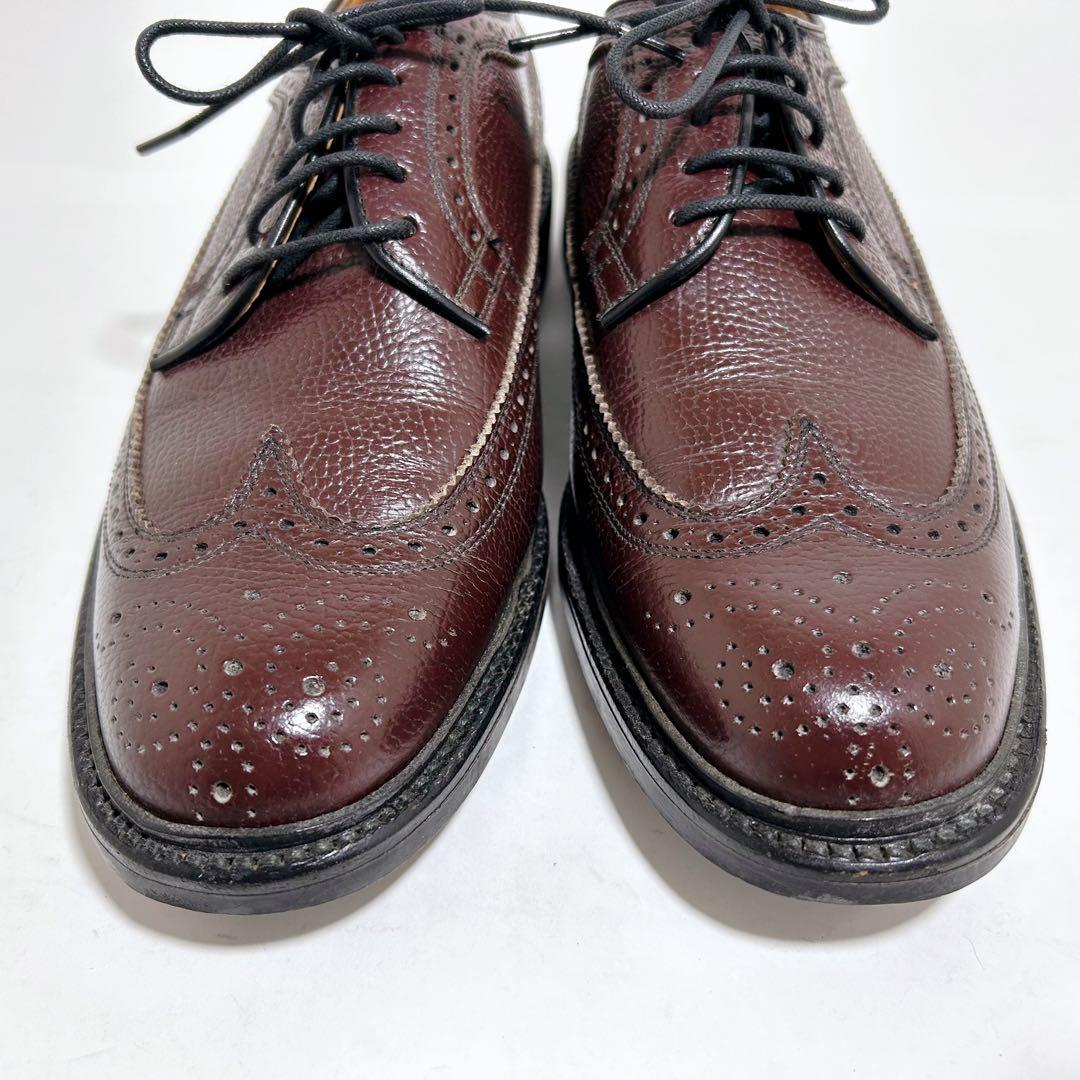 極美品☆REGAL 2585 ウイングチップ シボ革 メダリオン 24.5cm - メルカリ