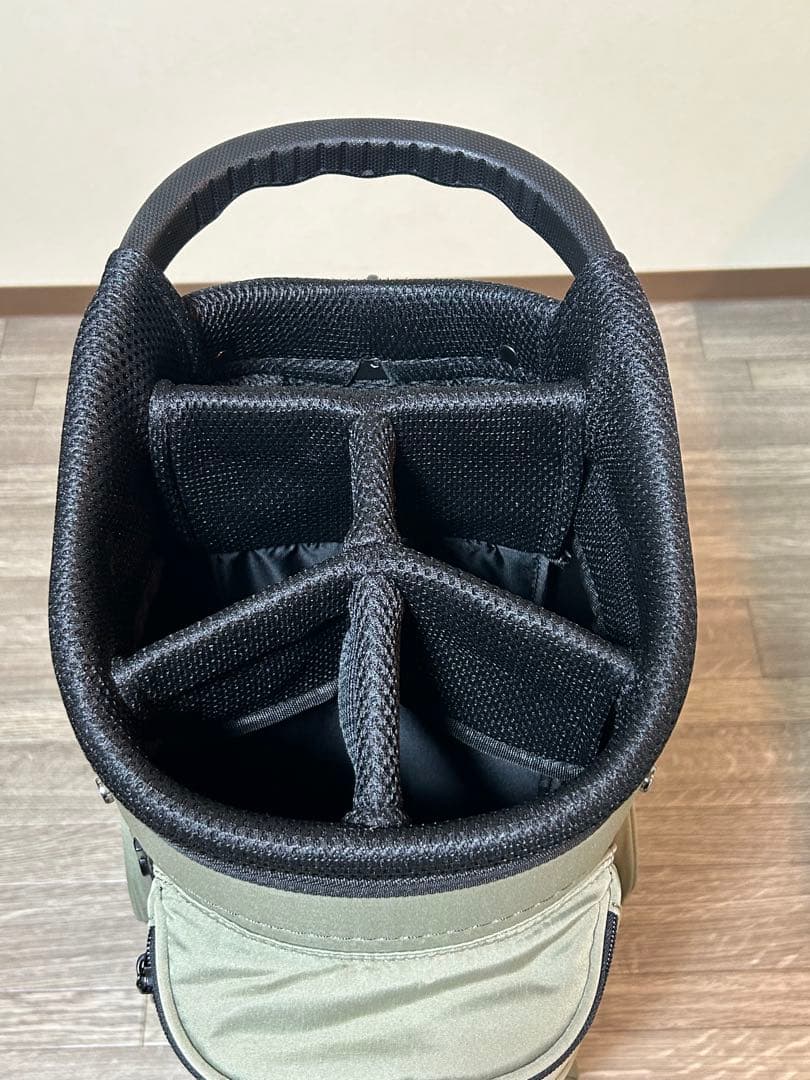 PING 自立式キャディバッグ 未使用品 10ポケットで収納力抜群！カーキ