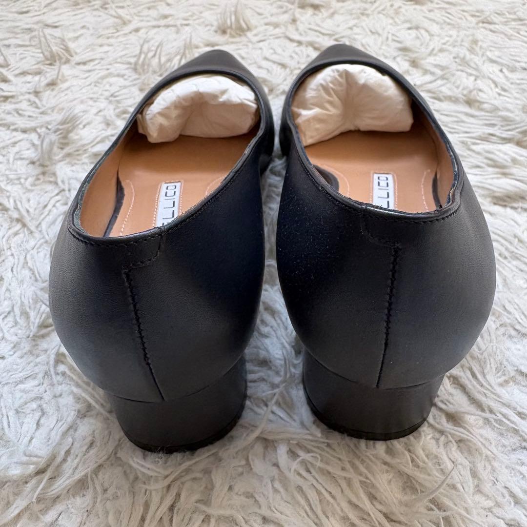 極美品　PELLICO ペリーコ　NEBI パンプス　ネイビー　22.5cm 箱