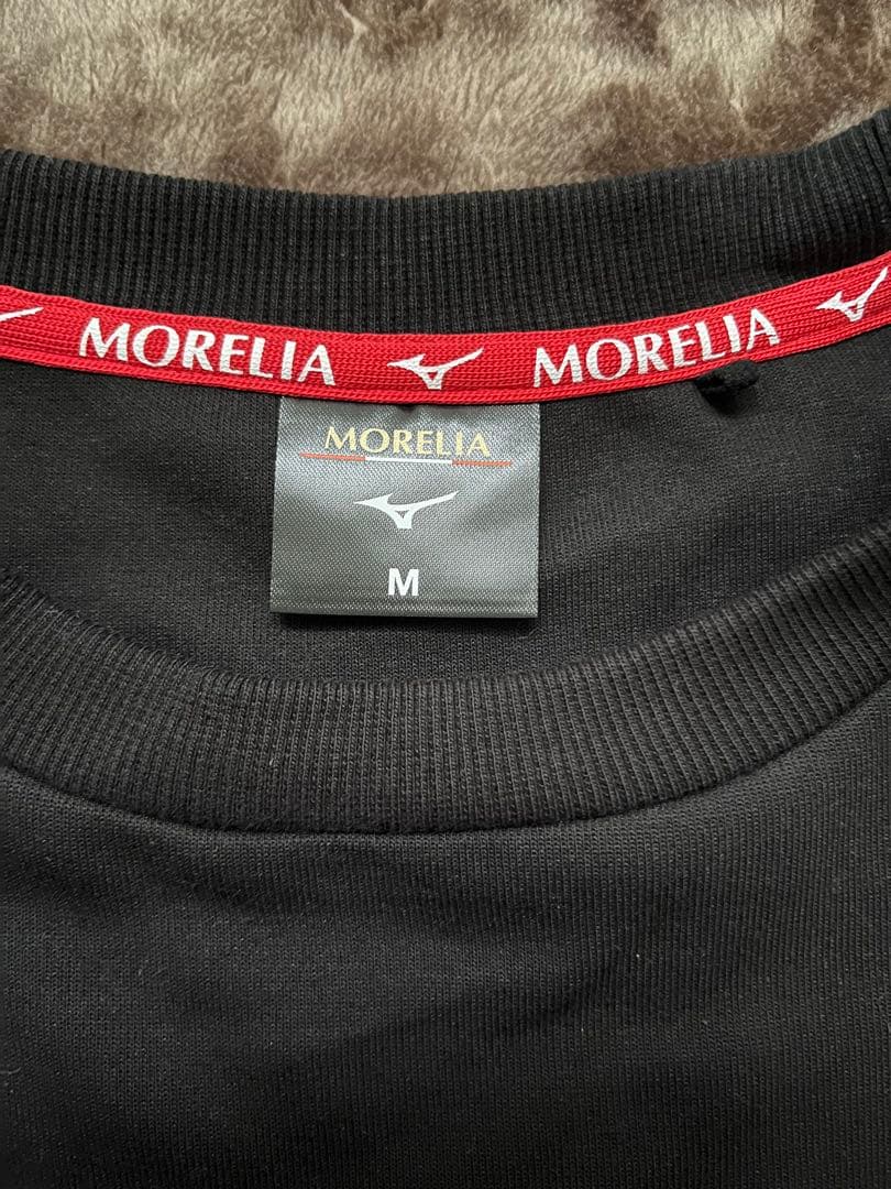 ミズノ MORELIA スウェット プルオーバー M ブラック モレリア