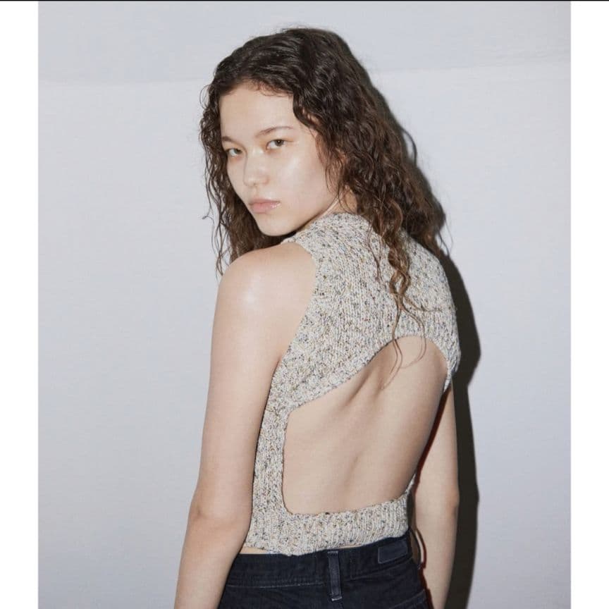 THE SHISHIKUI mix ns シシクイ サマーニット タンク - メルカリ