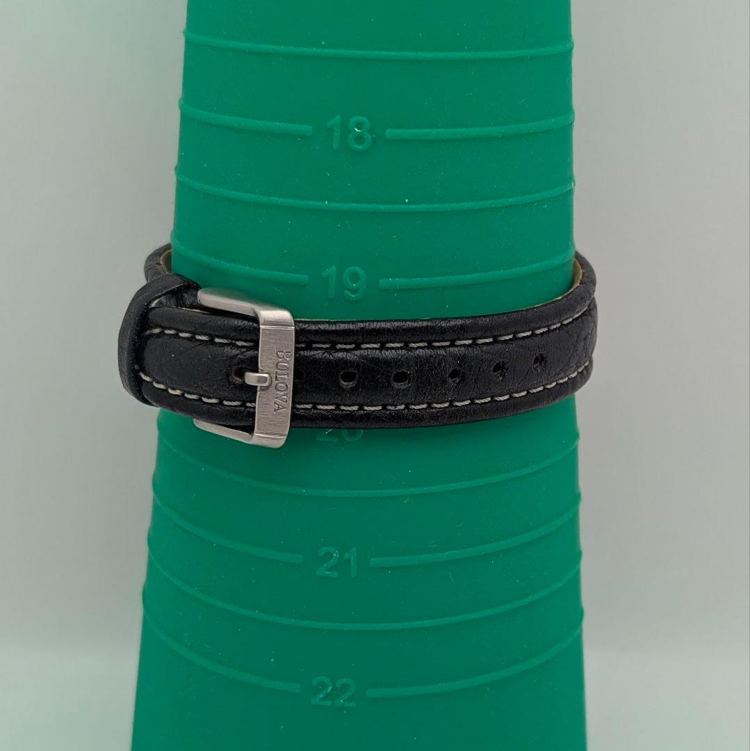 【美品】BULOVA ブローバ メンズ腕時計 クロノグラフ 稼働品 箱付