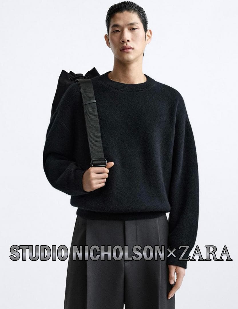 ZARA カシミヤブレンド セーター X STUDIO NICHOLSON L