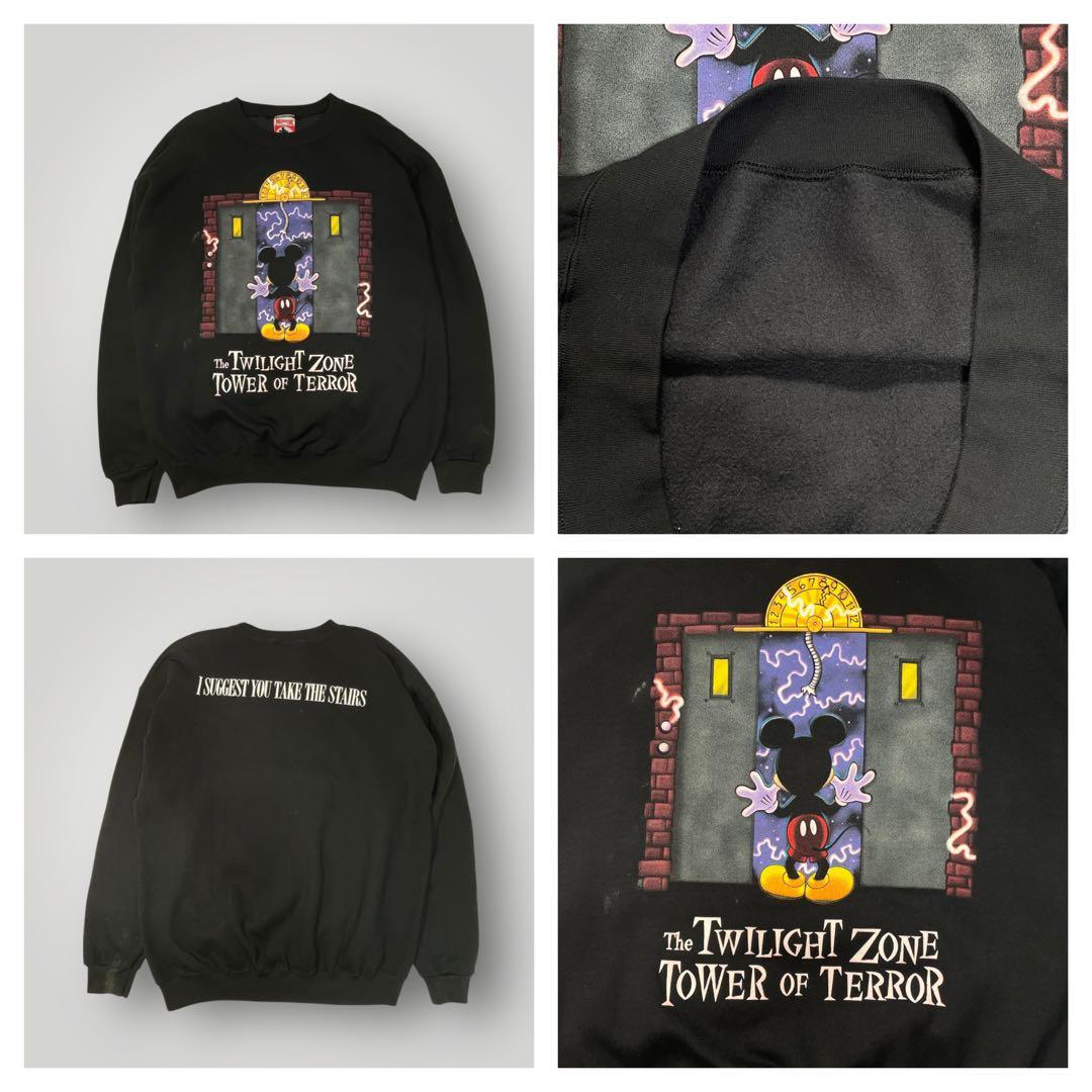 ディズニーパーク限定ミッキー タワーオブテラー スウェットトレーナー