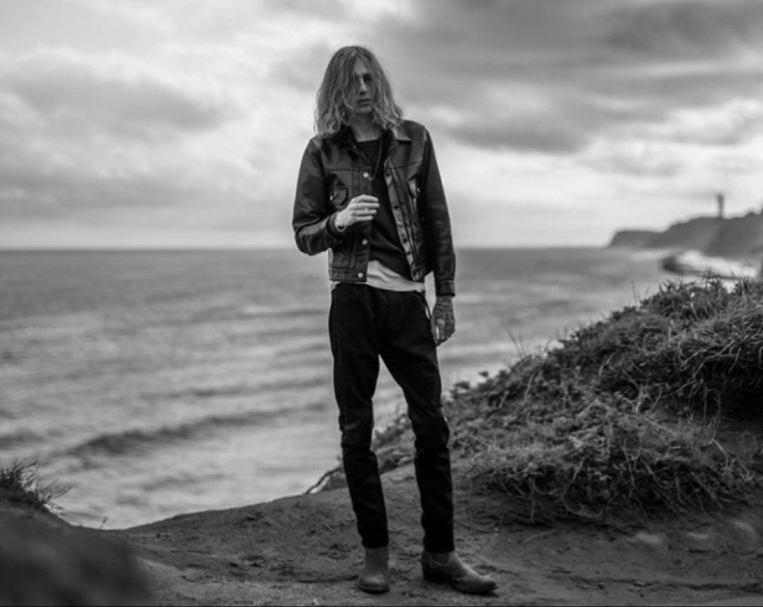 The Lettersレザージャケット2ndデニムGジャン古着ヴィンテージ