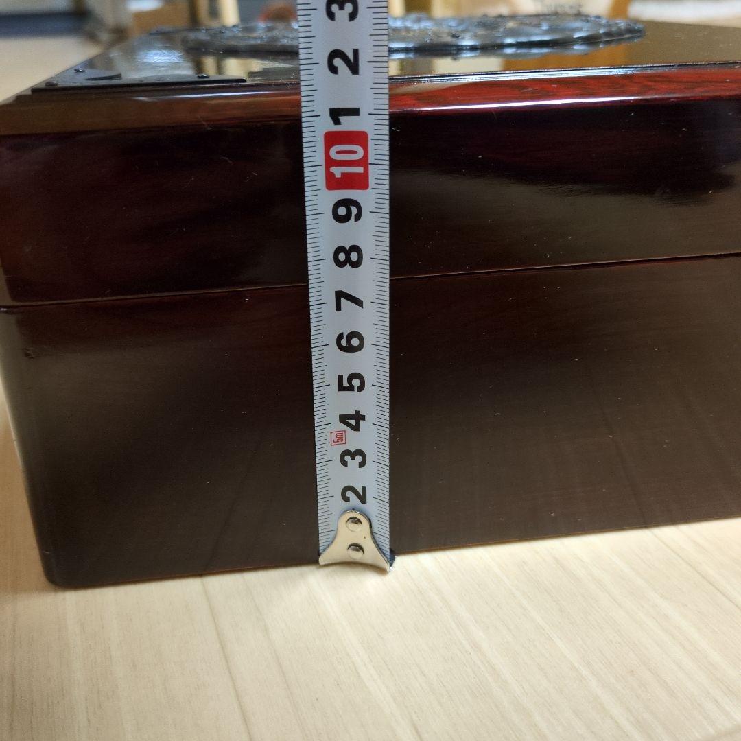 昭和レトロ 仙台箪笥 文箱 漆塗 和モダン 書類収納 伝統工芸 国産 A4