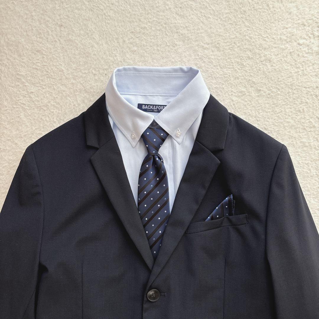 極美品✨ZARA ザラ 5点セット 小学生 卒業式 スーツ ネイビー 160㎝