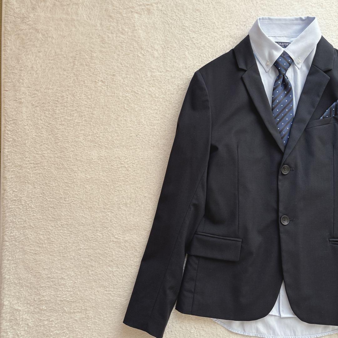 極美品✨ZARA ザラ 5点セット 小学生 卒業式 スーツ ネイビー 160㎝