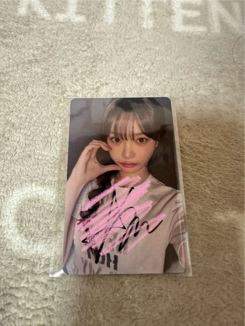 le sserafim hot 直筆サイン トレカ weverse チェウォン - メルカリ