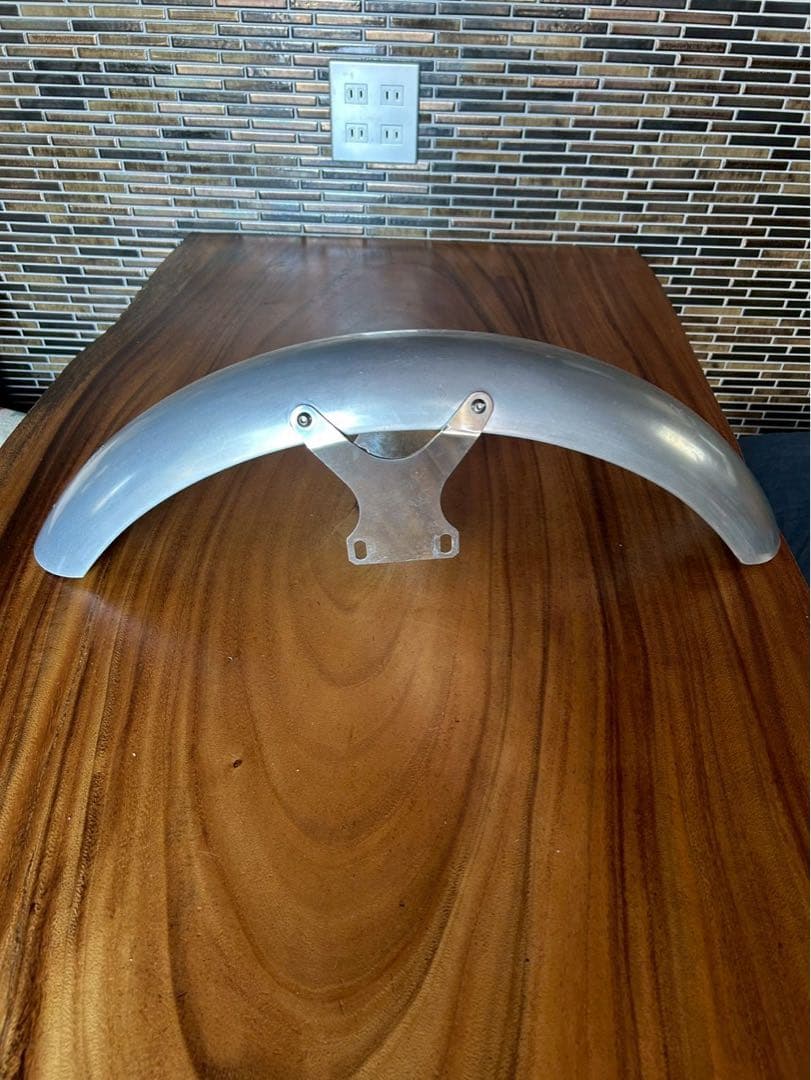 スポーツスター ~’03 アルミ フロントフェンダー モーターステージ 20050364B フロントアルミフェンダー ショート 全年