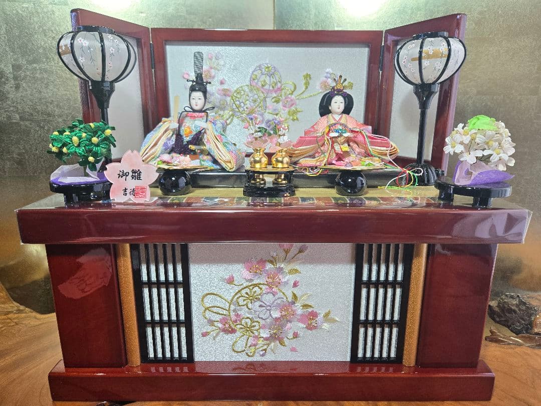 【一点限り】雛人形 収納飾り 　HS33 雛人形 収納飾り ｜雛人形（ひなにんぎょう）の祈ドール