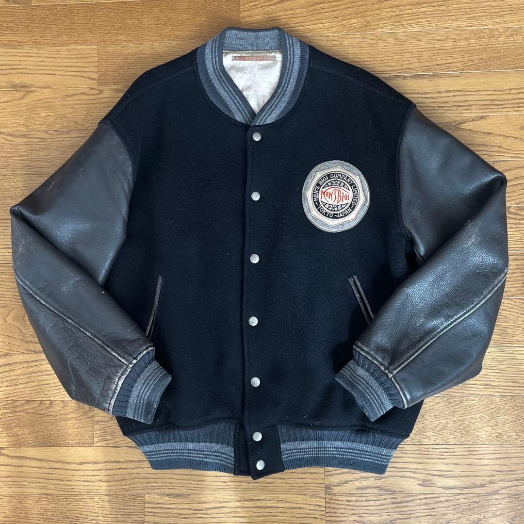 MEN'S BIGI メンズビギ スタジャン 1985年100着限定 - メルカリ