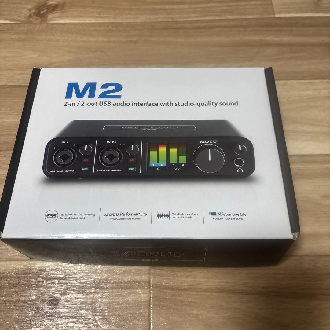 motu m2 オーディオインターフェイス MOTU ( モツ ) M2 オーディオインターフェイス 送料無料 | サウンドハウス