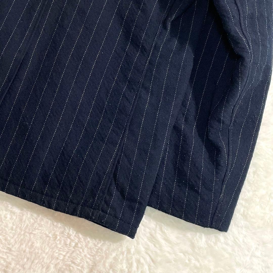 ショット×タケオキクチ ピーコート 740N ピンストライプ 米国製 サイズ