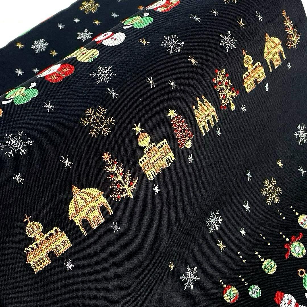 専用帯4735 ○大光株式会社謹製 名古屋仕立て 名古屋帯サンタクロース