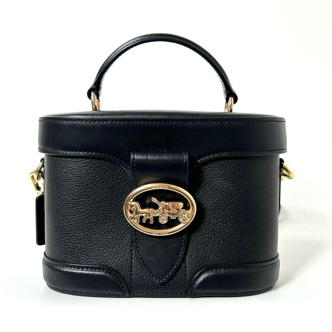 希少】COACH コーチ 2way ジョージジェム ショルダーバッグ バニティ