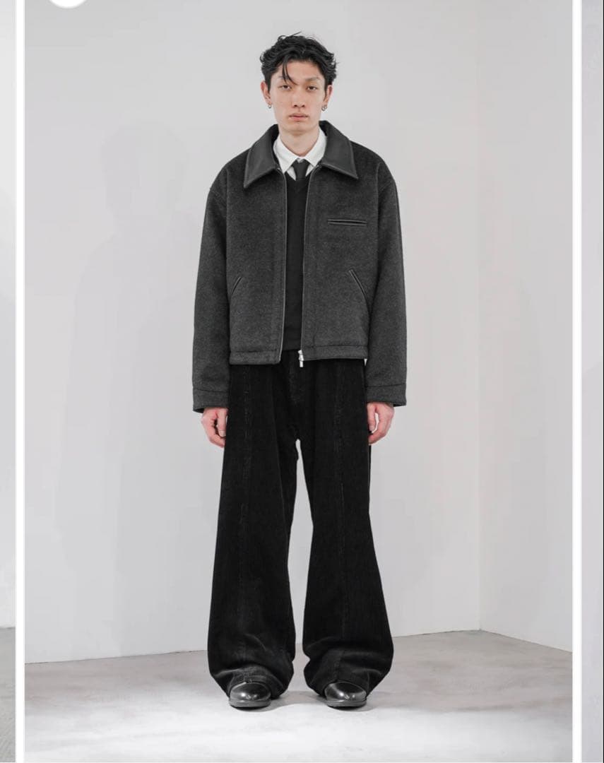 OE-SELMENT 【オーセルメント】WOOL DETROIT JACKET - メルカリ