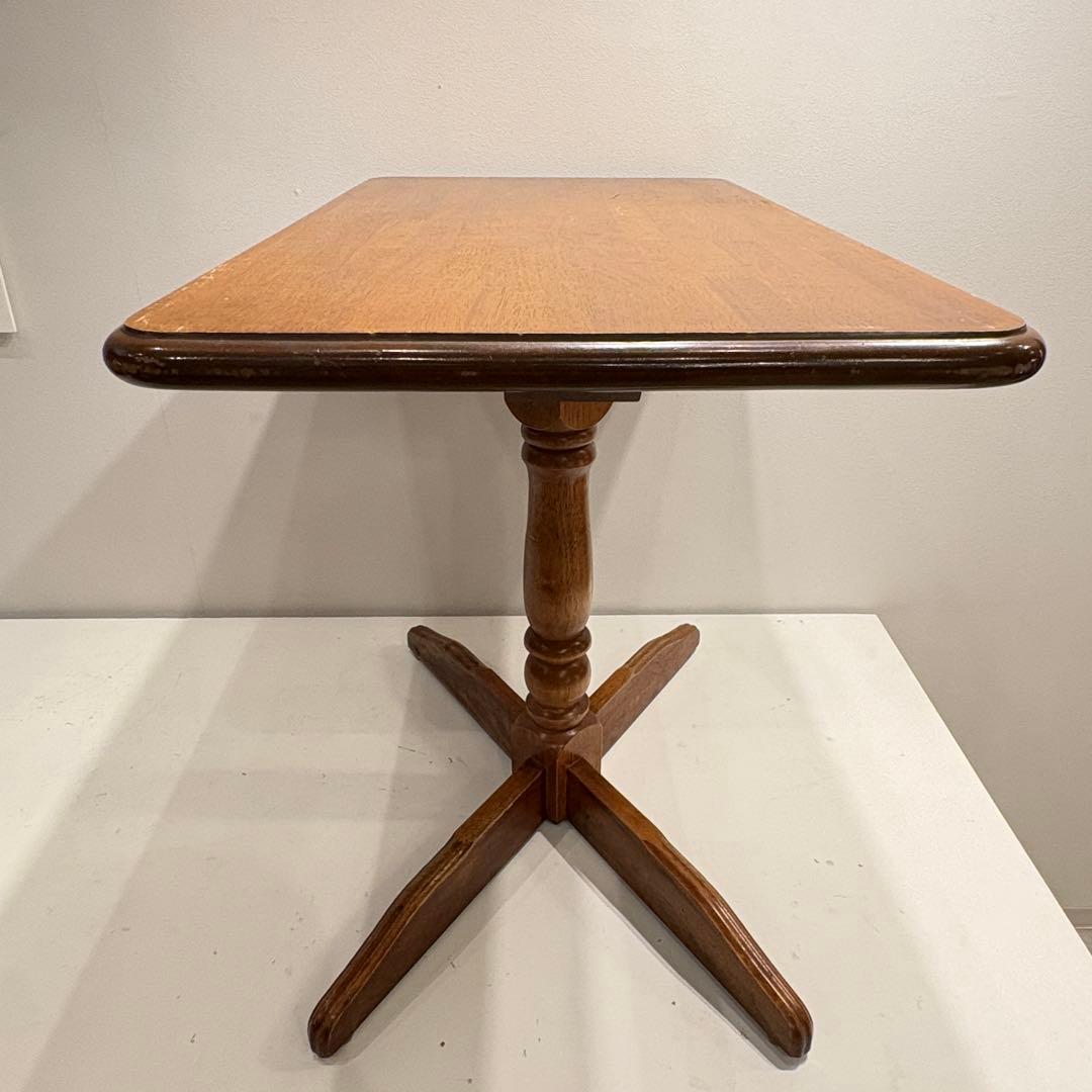 コーヒーテーブル　カフェテーブル　木製テーブル　ダイニングテーブル