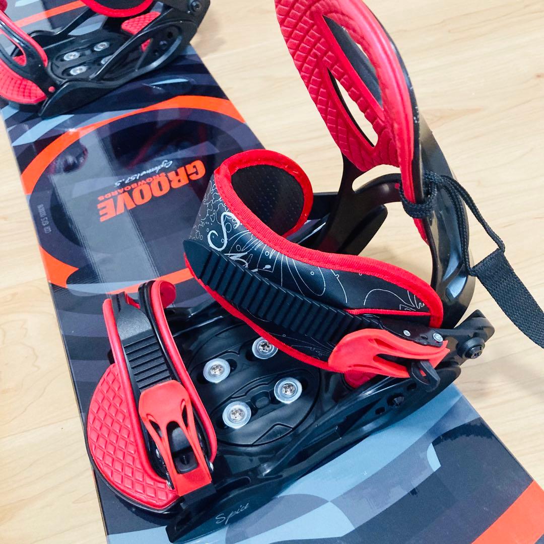 【匿名配送】GROOVE 157.5cm×spice size L スノーボード