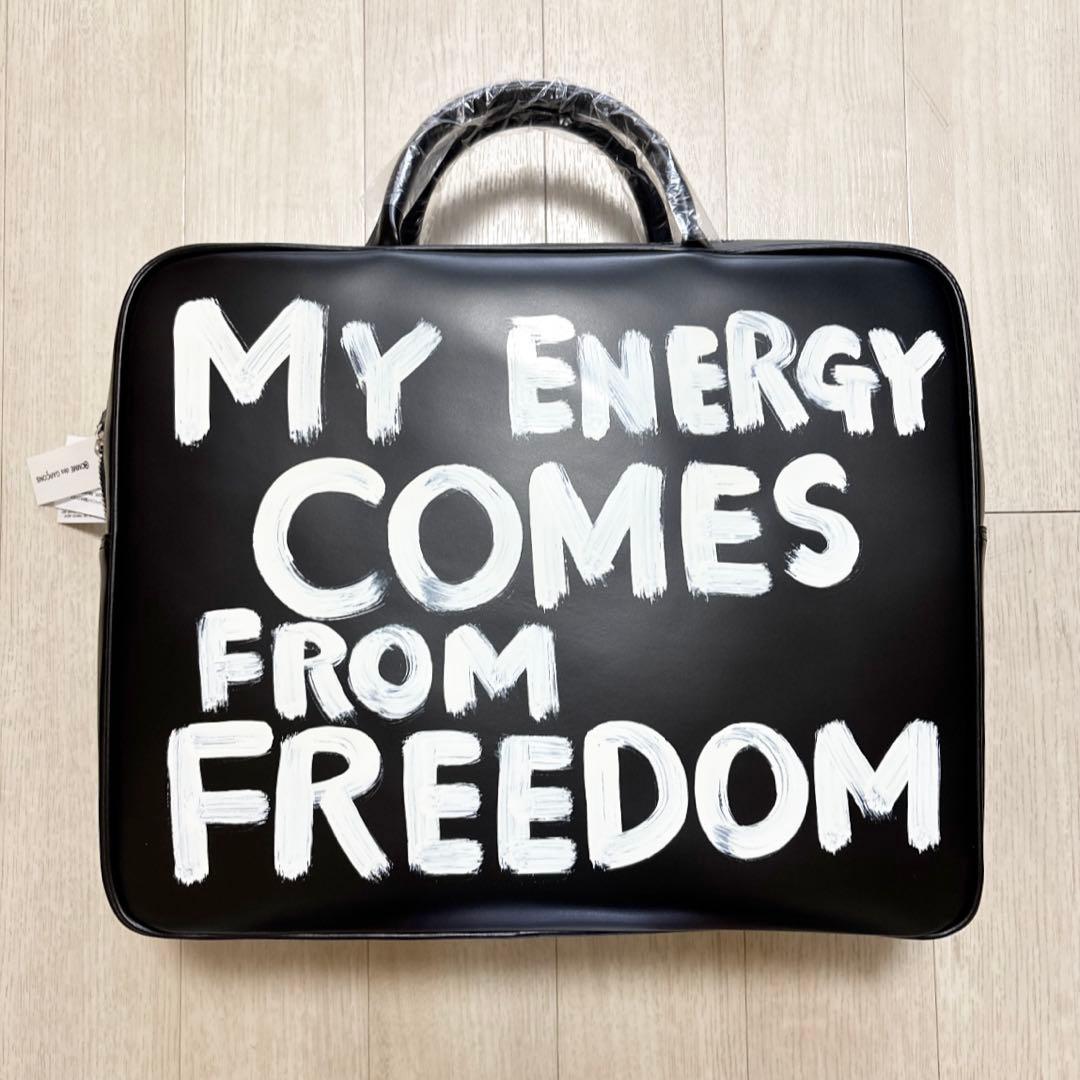 新品青山限定コムデギャルソン ペイントバッグ 青山バッグ