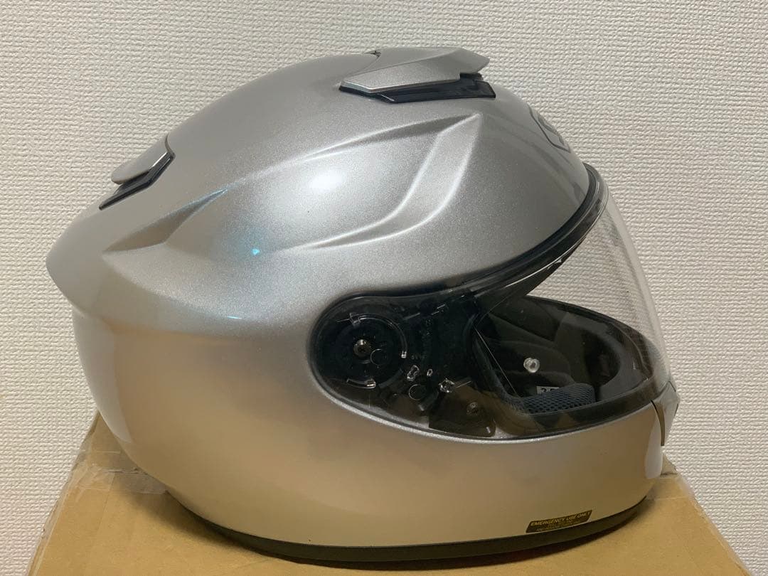 SHOEI GT-Air シルバー Lサイズ 収納袋付属 バイク用品 SHOEI バイク