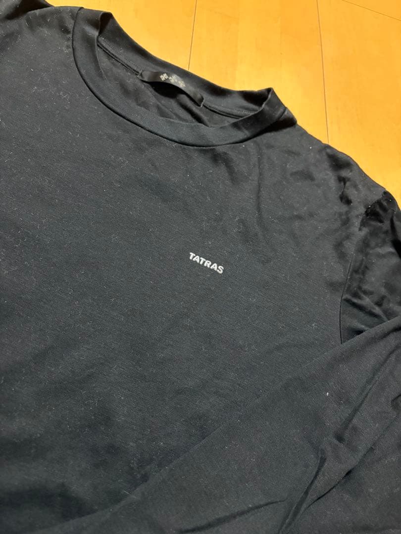 TATRAS ブラック 長袖カットソー