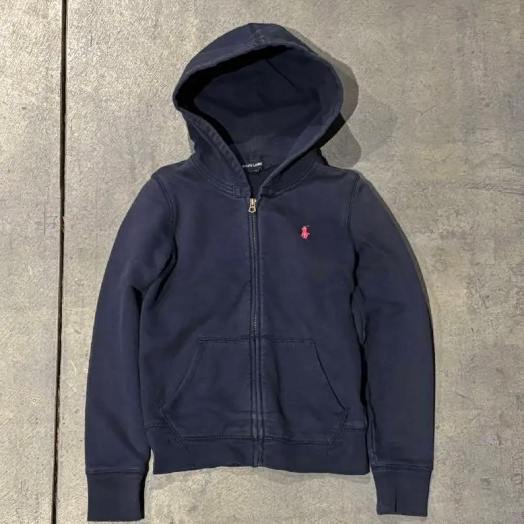 00s ラルフローレン ジップパーカー XS y2k 平成 - メルカリ
