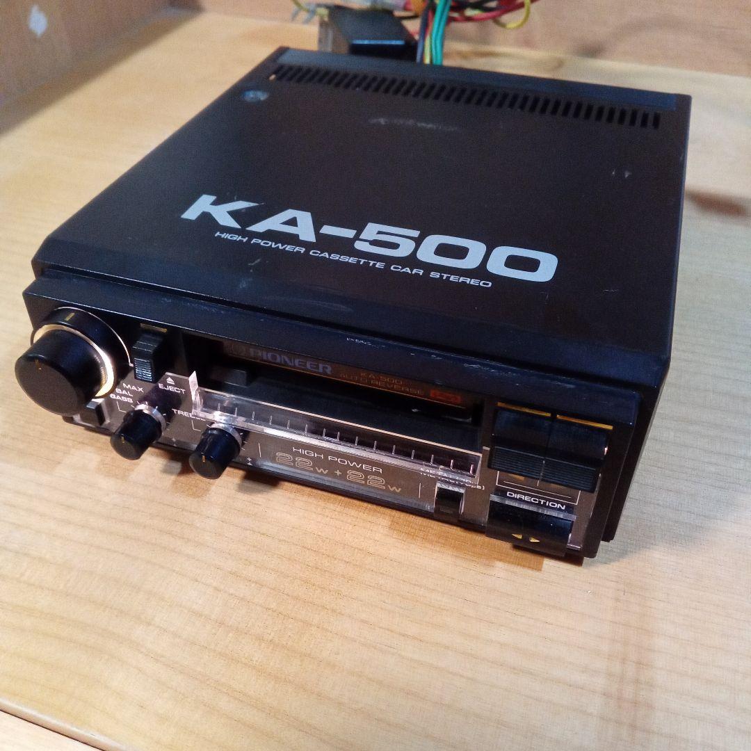 Pioneer KA-500 カセットデッキ ロンサムカーボーイ 昭和レトロ - メルカリ