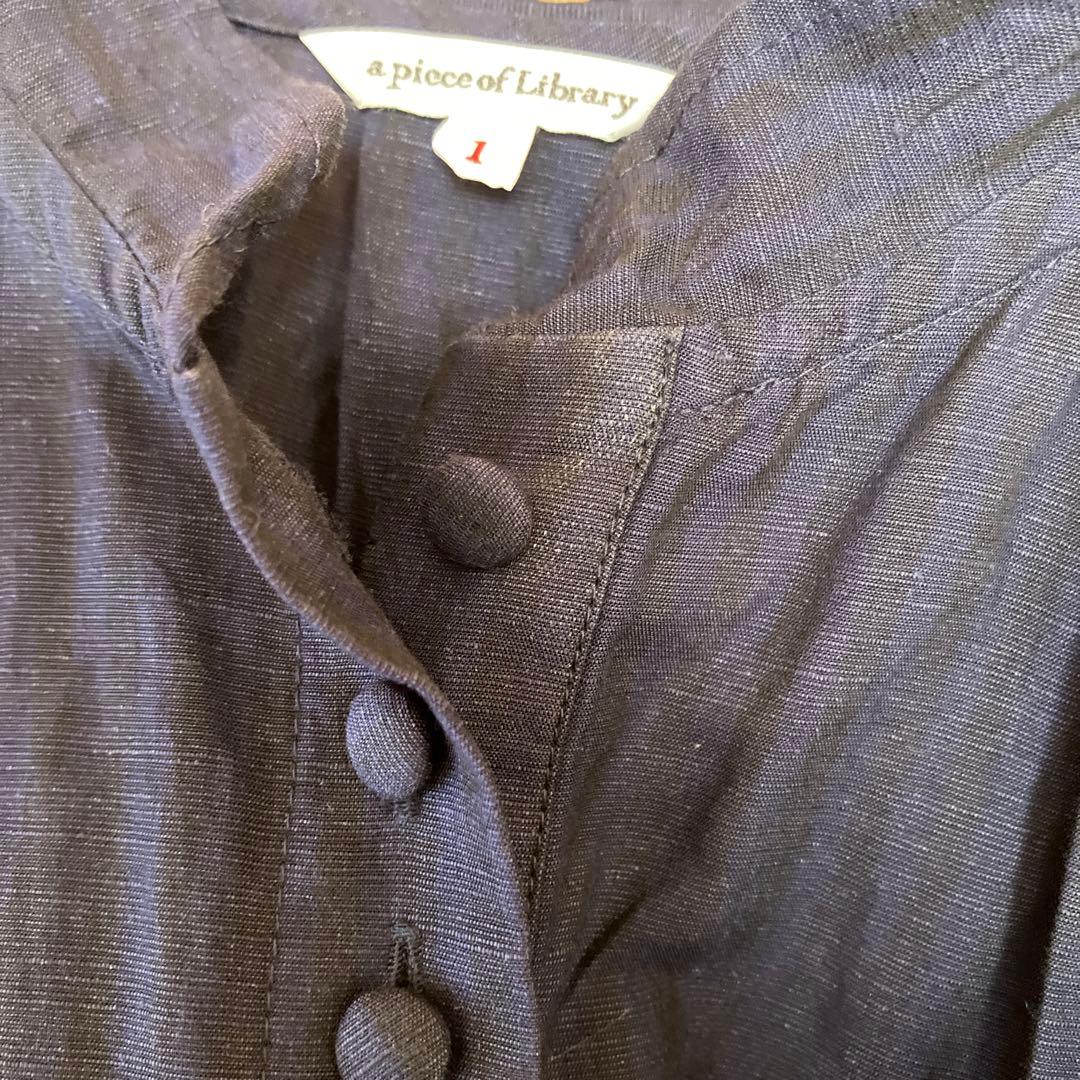 アピースオブライブラリー リノカディシャンブレーワンピース - メルカリ