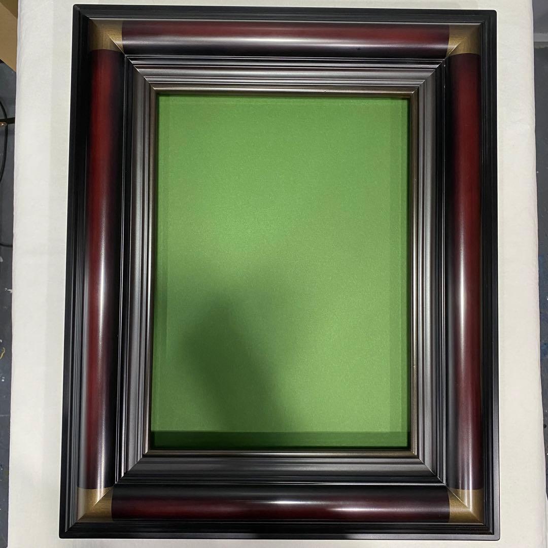 油彩額縁 9259N F4 号(333×242) 赤鉄 - メルカリ