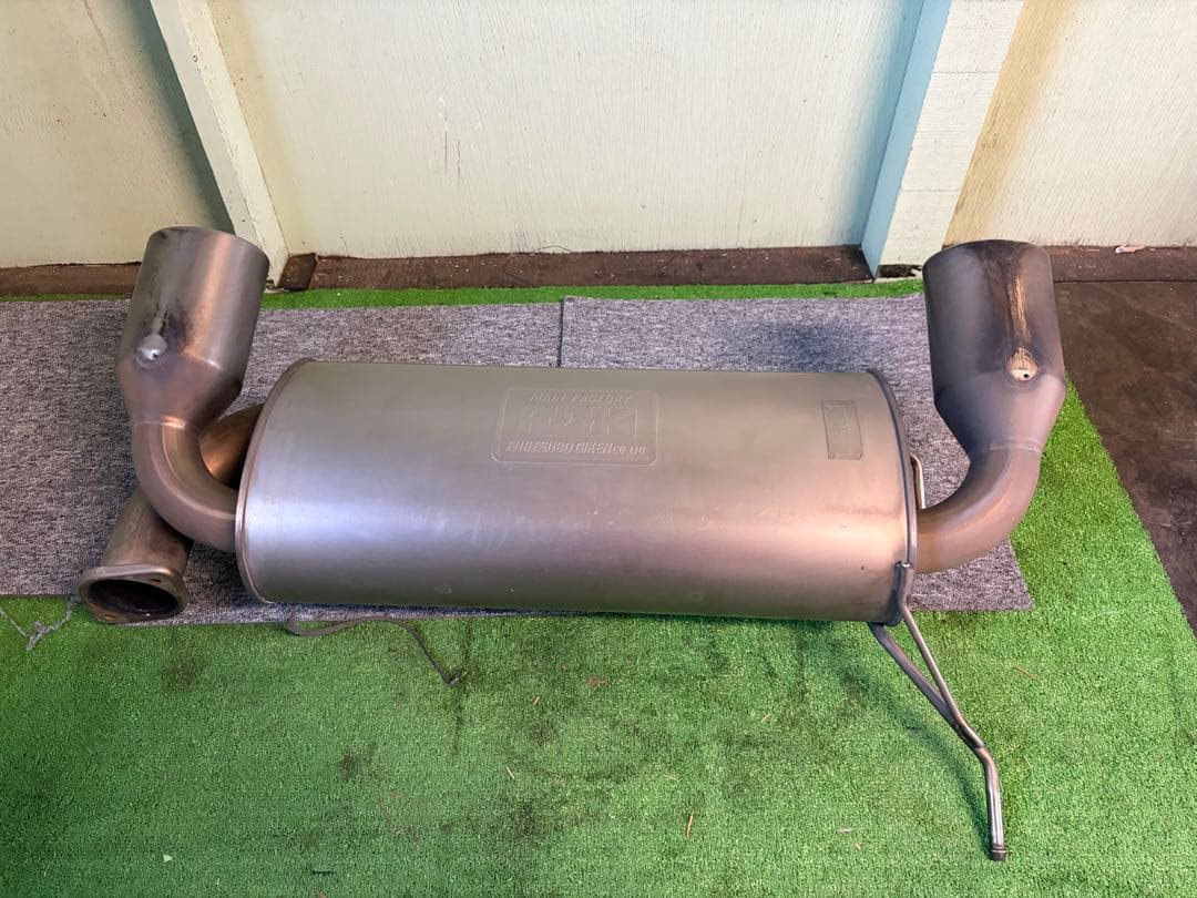 Z33 　チタン？　フジツボ　FUJITSUBO 　マフラー　フェアレディZ