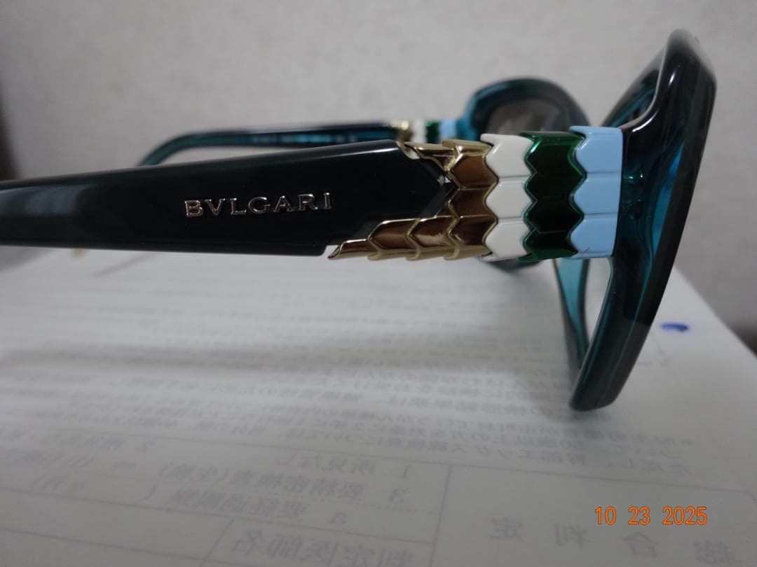 BVLGARI サングラス　8133Ｆ　56□18　made in Itaiy BVLGARI Serpenti Forever 56MM Pilot Sunglasses | Saks Fifth Avenue