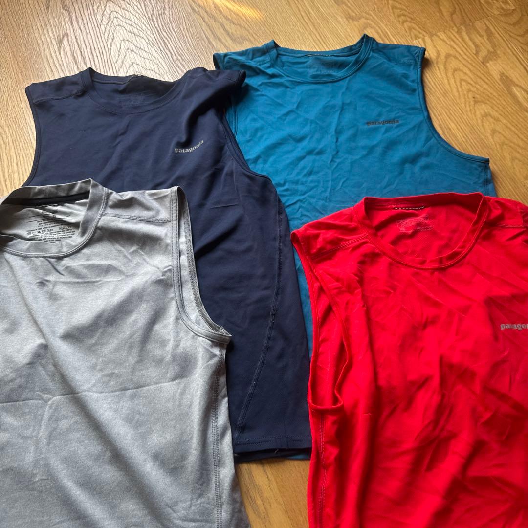パタゴニア　ランキング用　タンクトップセットXS patagonia - Patagonia(パタゴニア) タンクトップ サイズM メンズ美品