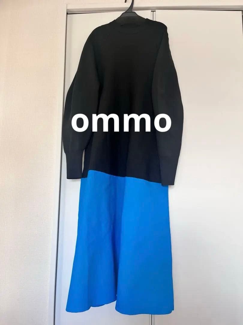 OMMO TENT LINE KNIT OP テントラインニットワンピース