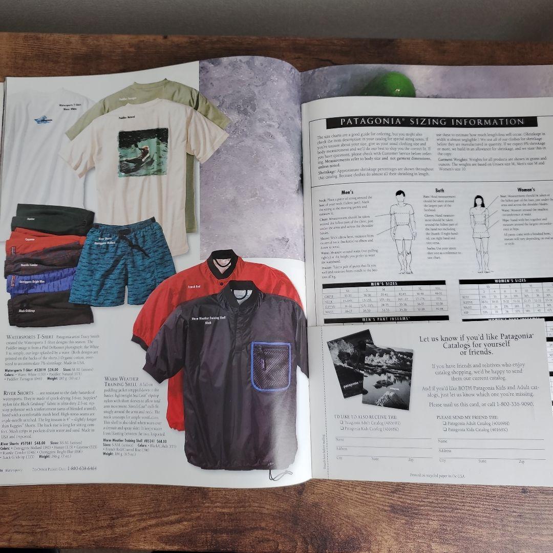 パタゴニア patagonia カタログ 1995 ヴィンテージ 95s - メルカリ